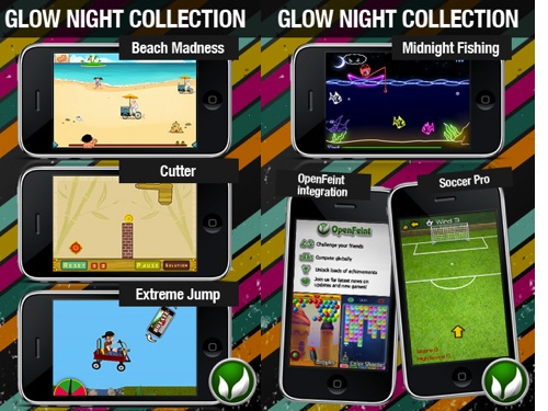 Glow Night Collection: 16 giochi in 1 grazie a questa applicazione