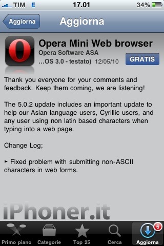 Opera update 5.0.2