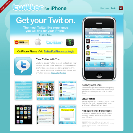 Tweetie 2 viene rimossa. Twitter for iPhone è in arrivo?