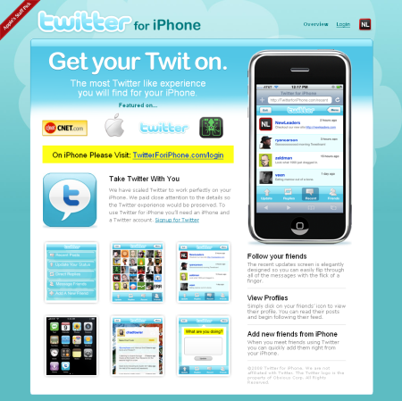 Twitter for iPhone