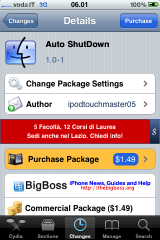 Auto Shutdown: timer per lo spegnimento del nostro iPhone