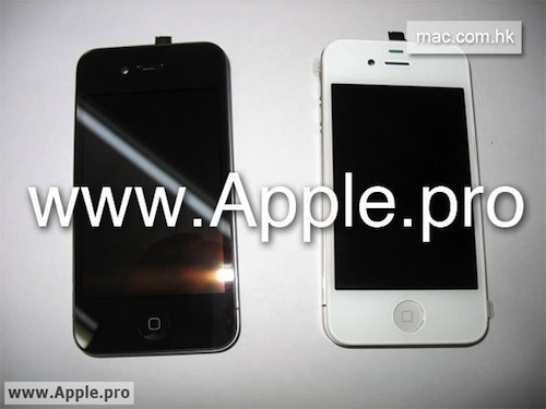 Altre immagini del presunto iPhone 4G bianco