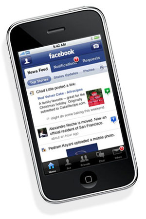 Apple integrerà Facebook nel firmware 4.0?
