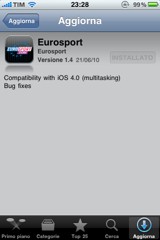 Eurosport update 1.4