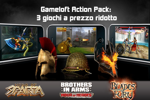 Gameloft Action Pack: tutta l'azione che desiderate sempre sul vostro iPhone
