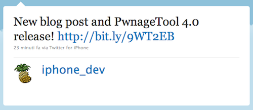 Il DevTeam rilascia Pwnage Tool 4.0: ecco tutto quello che c'è da sapere [AGGIORNATO CON VERSIONE 4.01]
