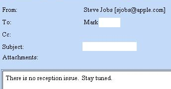 Steve Jobs email