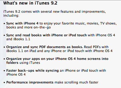 changelog itunes 0.2