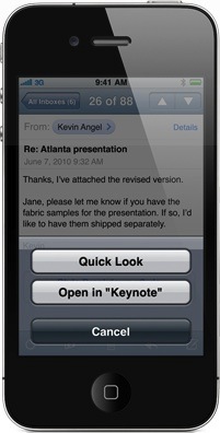 Keynote anche su iPhone?
