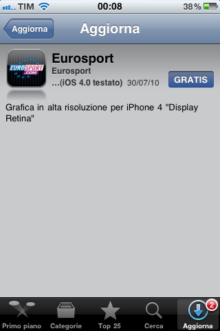 Eurosport update 1.6