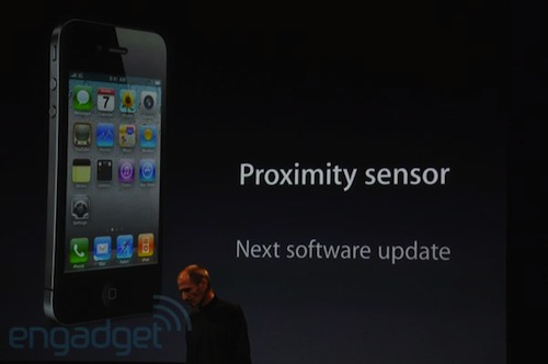 iOS 4.1 risolverà il problema del sensore di prossimità