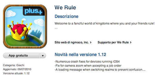 We Rule update 1.12