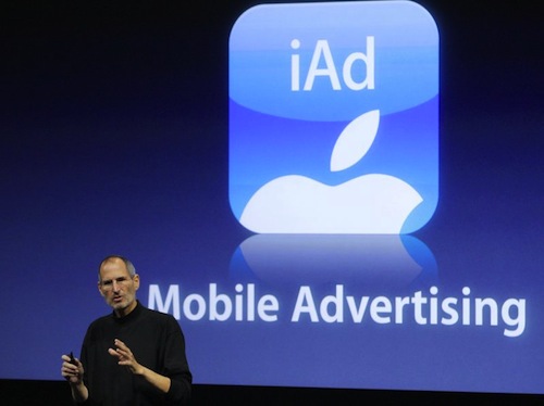 iAd, il nuovo servizio di Apple che fa guadagnare soldi facili