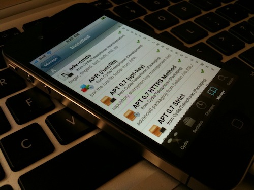 iPhone 4 Cydia