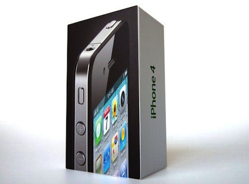 iPhone 4 scatola