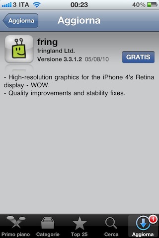 Fring update 3.3.1.2