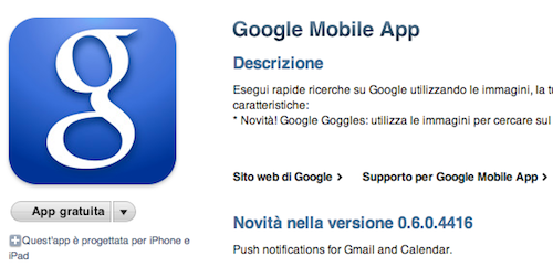 Google Mobile App