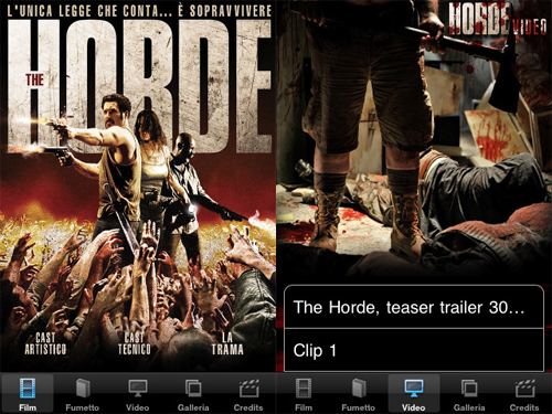 The Horde, l'applicazione ufficiale del nuovo film arriva in App Store