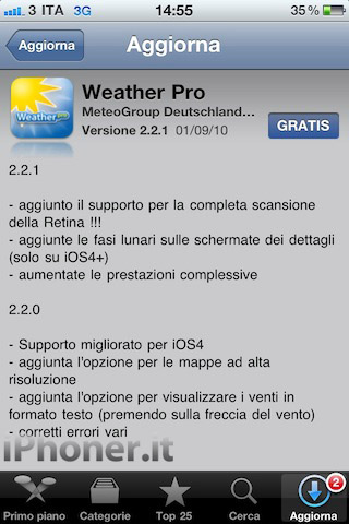 Weather Pro update 2.2.1