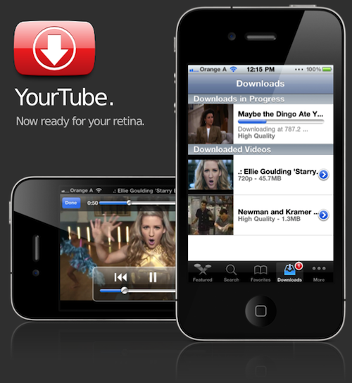 YourTube: guarda e scarica i video di YouTube nella tua libreria iPod 