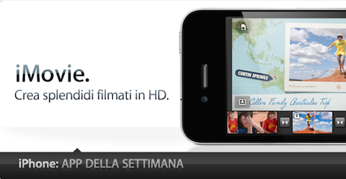 iMovie App Della Settimana