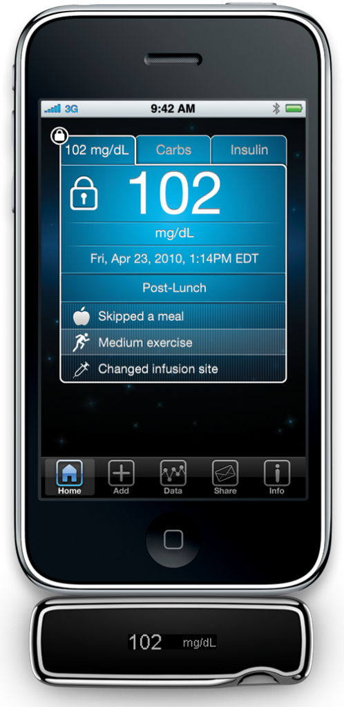 iBGStar Blood Glucose Meter, accessorio ed App per controllare il diabete