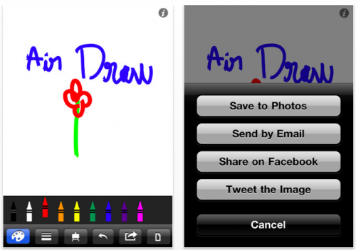 air-Draw cambia il modo di disegnare con iPhone 
