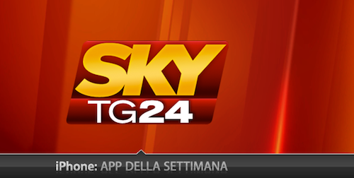 App Della Settimana Sky TG24