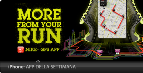 Applicazione Della Settimana Nike+ GPS