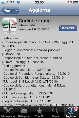 Codici e Leggi update 2.6