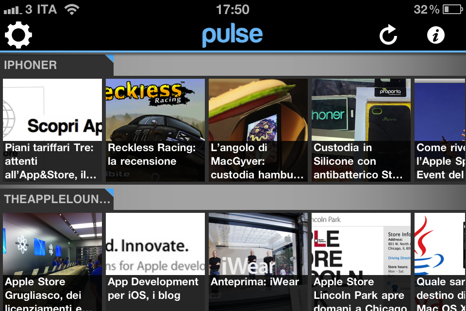 Pulse News Mini in Landscape