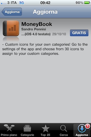 MoneyBook update 2.3