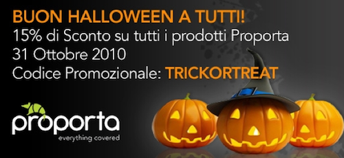 Sconto Halloween Proporta