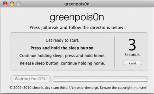 GUIDA: Jailbreak dei dispositivi iOS con greenpois0n per Mac