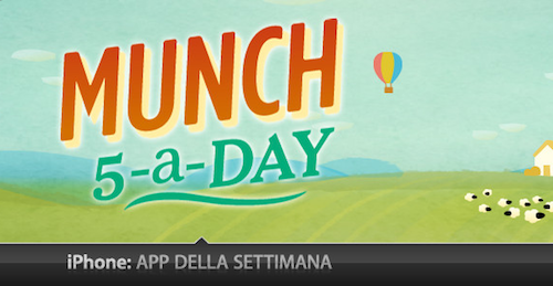 App Della Settimana: Munch 5-a-Day
