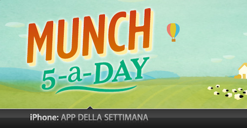 App Della Settimana Munch 5-a-Day