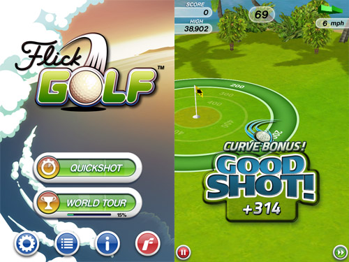 Flick Golf: ecco il primo video in-game