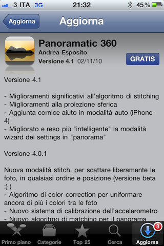 Panoramatic 360 update 4.1