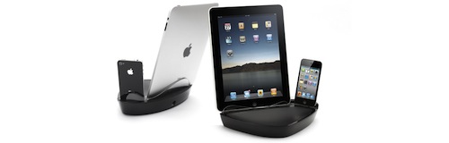 AirCurve Play amplifica iPhone (mentre PowerDock Dual ricarica anche iPad) 
