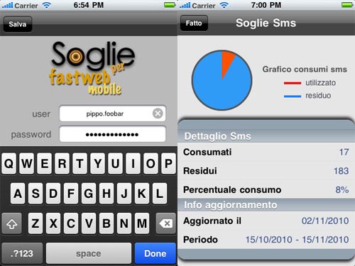 Soglie per Fastweb Mobile: la nuova applicazione dedicata ai clienti mobile di Fastweb - 1 redeem all'interno
