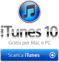 iTunes 10. Gratis per Mac e PC. Download di iTunes 10