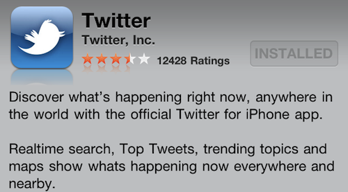 Twitter per iPhone si aggiorna: notifiche push 