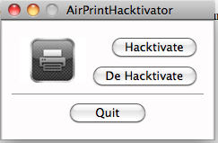 Recuperare AirPrint su Mac OS X 10.5.6 (in pochi clic) 