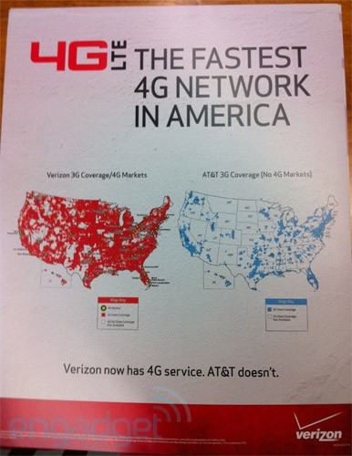 Nuova pubblicità della Verizon che dà battaglia ad AT&T