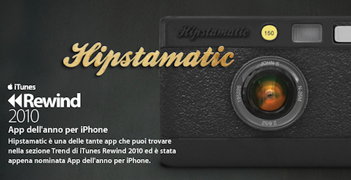 Hipstamatic è l'App dell'anno 2010