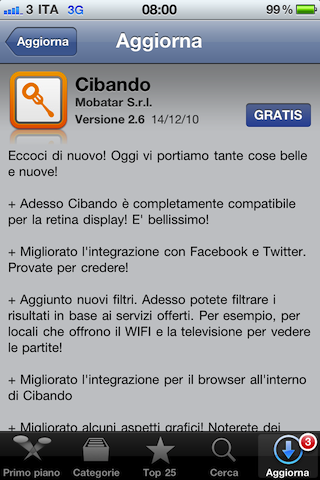 Cibando update 2.6