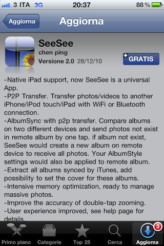SeeSee: tante novità nel nuovo aggiornamento