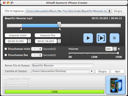 Xilisoft iPhone Ringtone Maker img 3