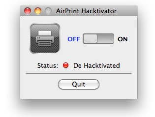 Lo strano caso di AirPrint Hacktivator 