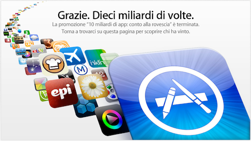 10 miliardi di app scaricate